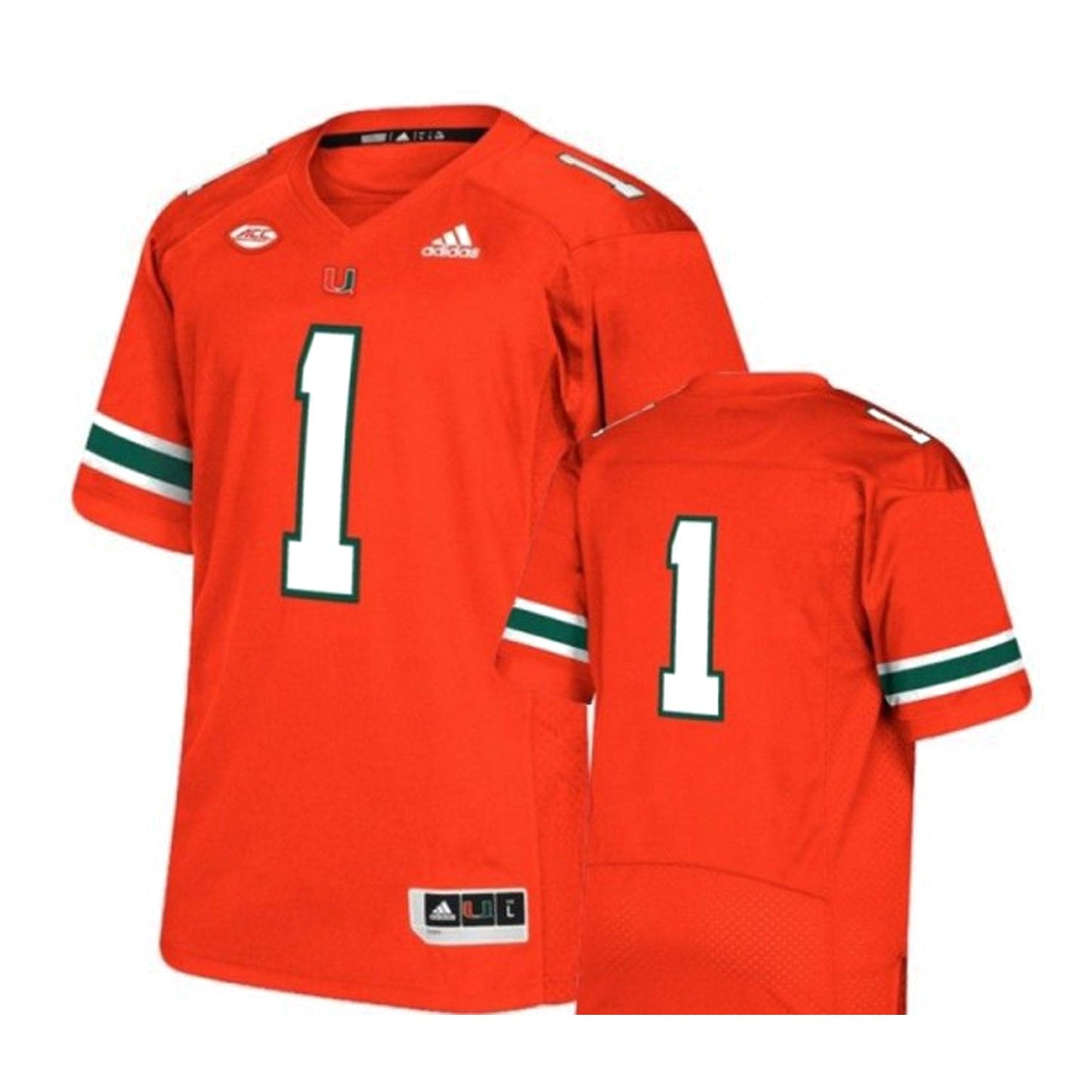 NCAAF Miami Hurricanes Custom Jersey