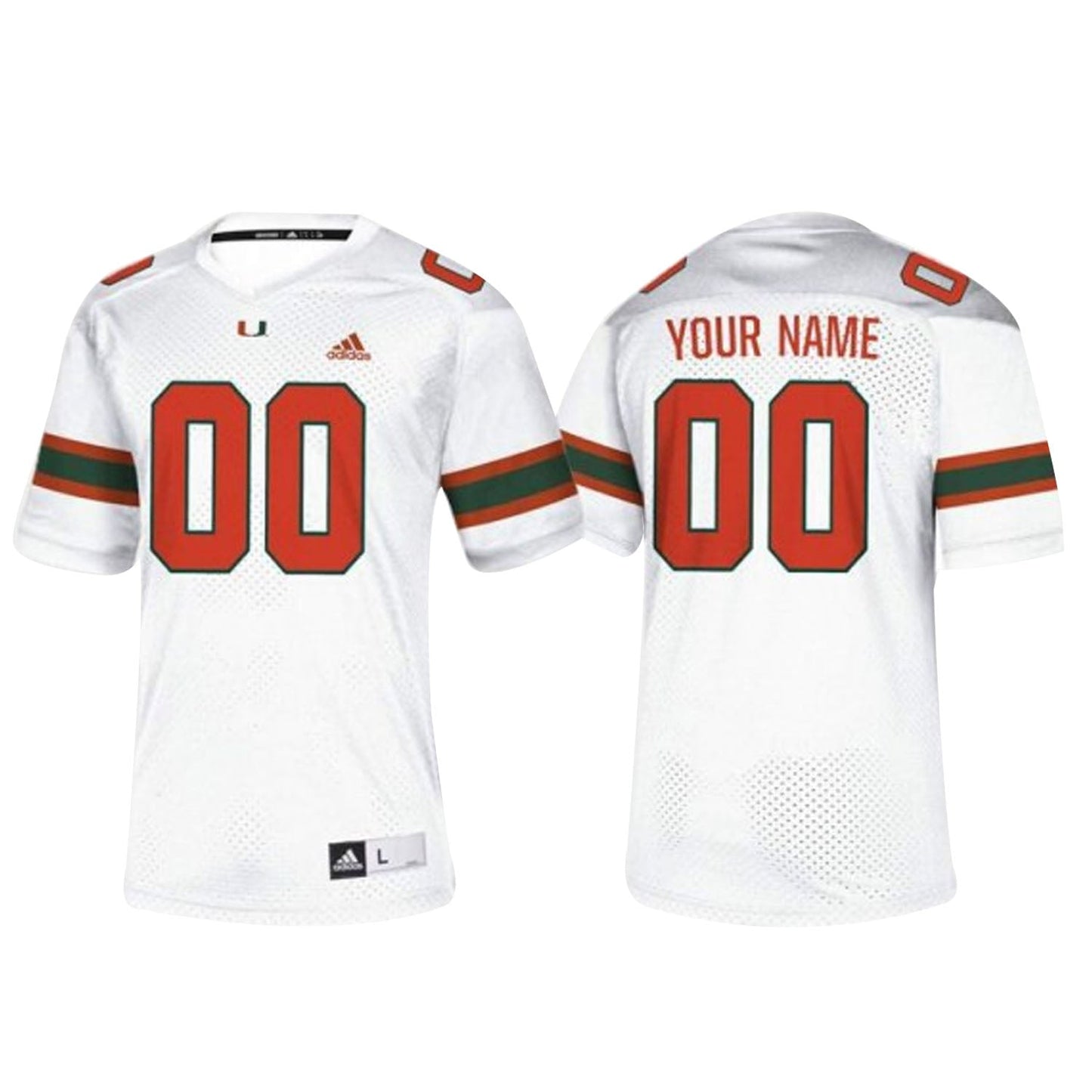 NCAAF Miami Hurricanes Custom Jersey