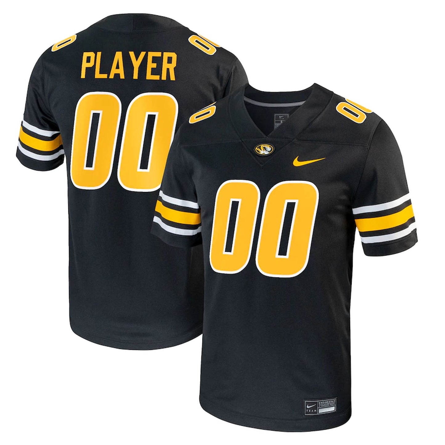 NCAAF Missouri Tigers Custom Jersey