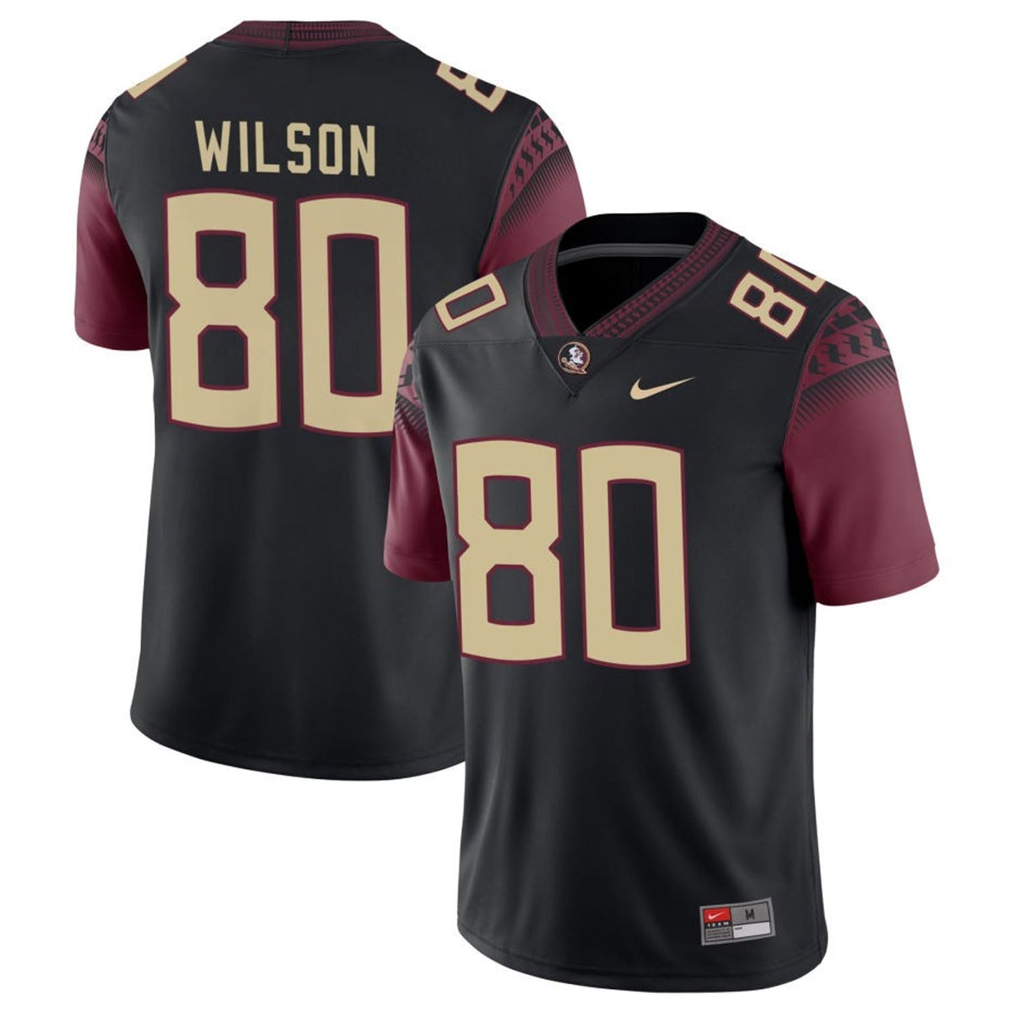 NCAAF Ontaria Wilson FSU 80 Jersey