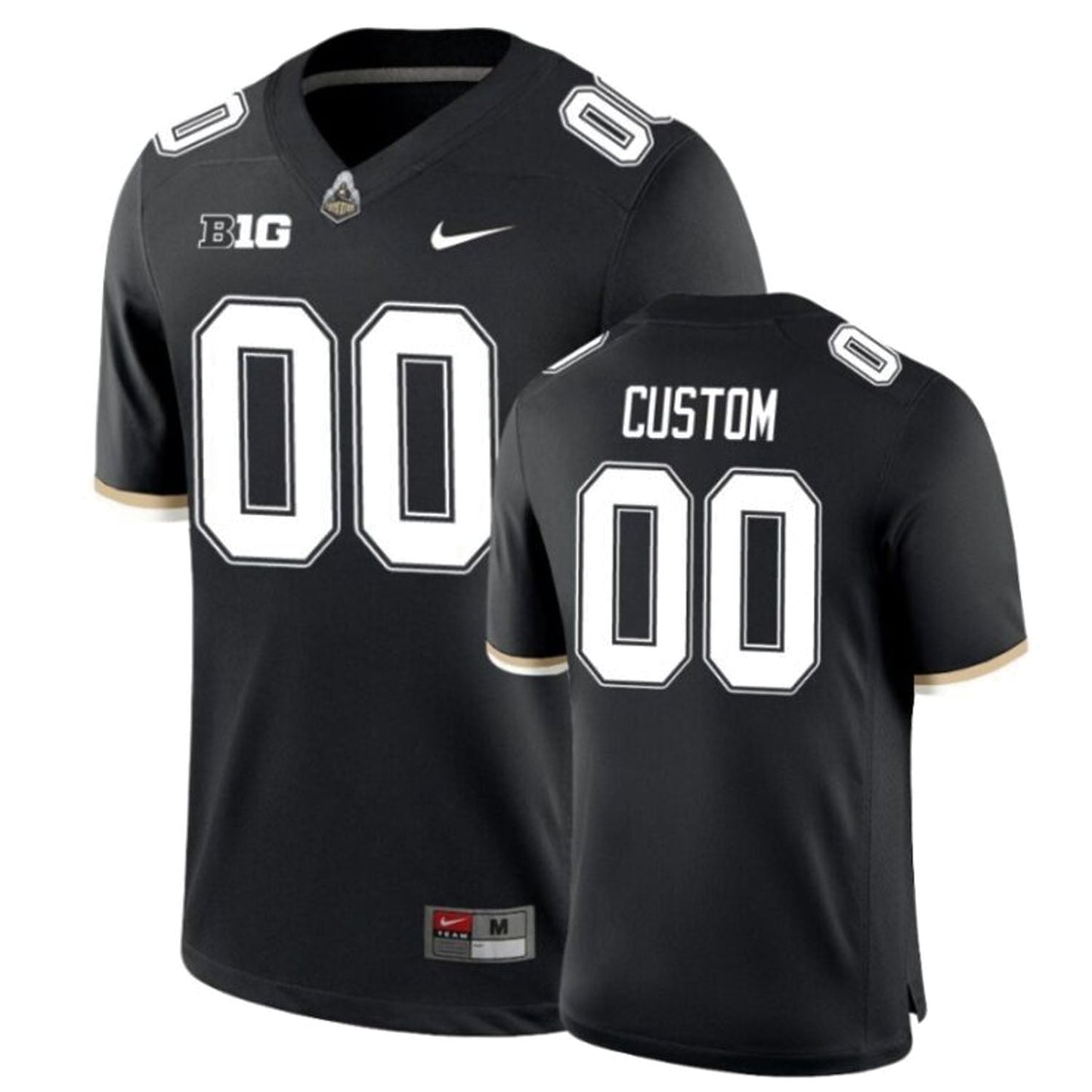 NCAAF Purdue Boilermakers Custom Jersey