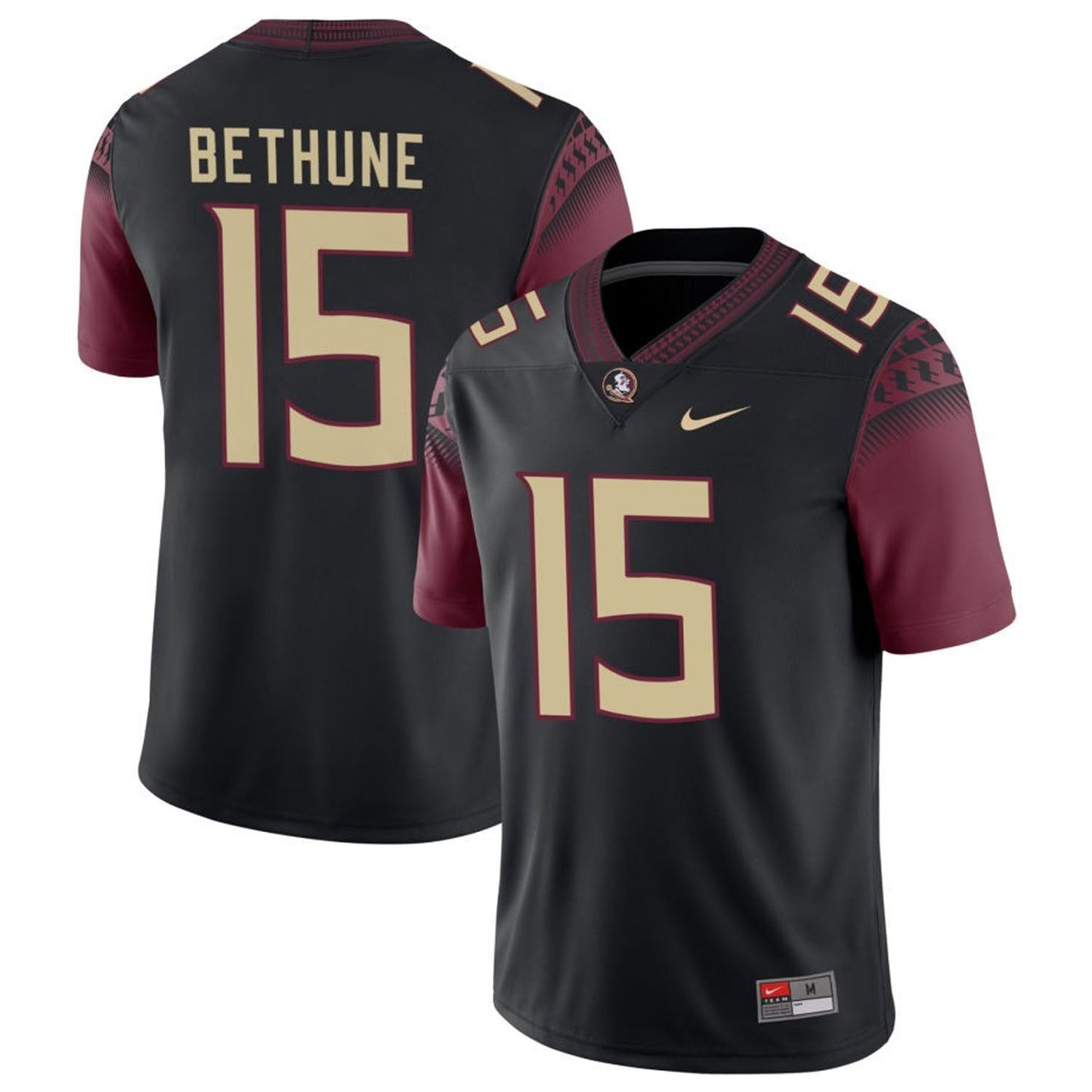 NCAAF Tatum Bethune FSU 15 Jersey