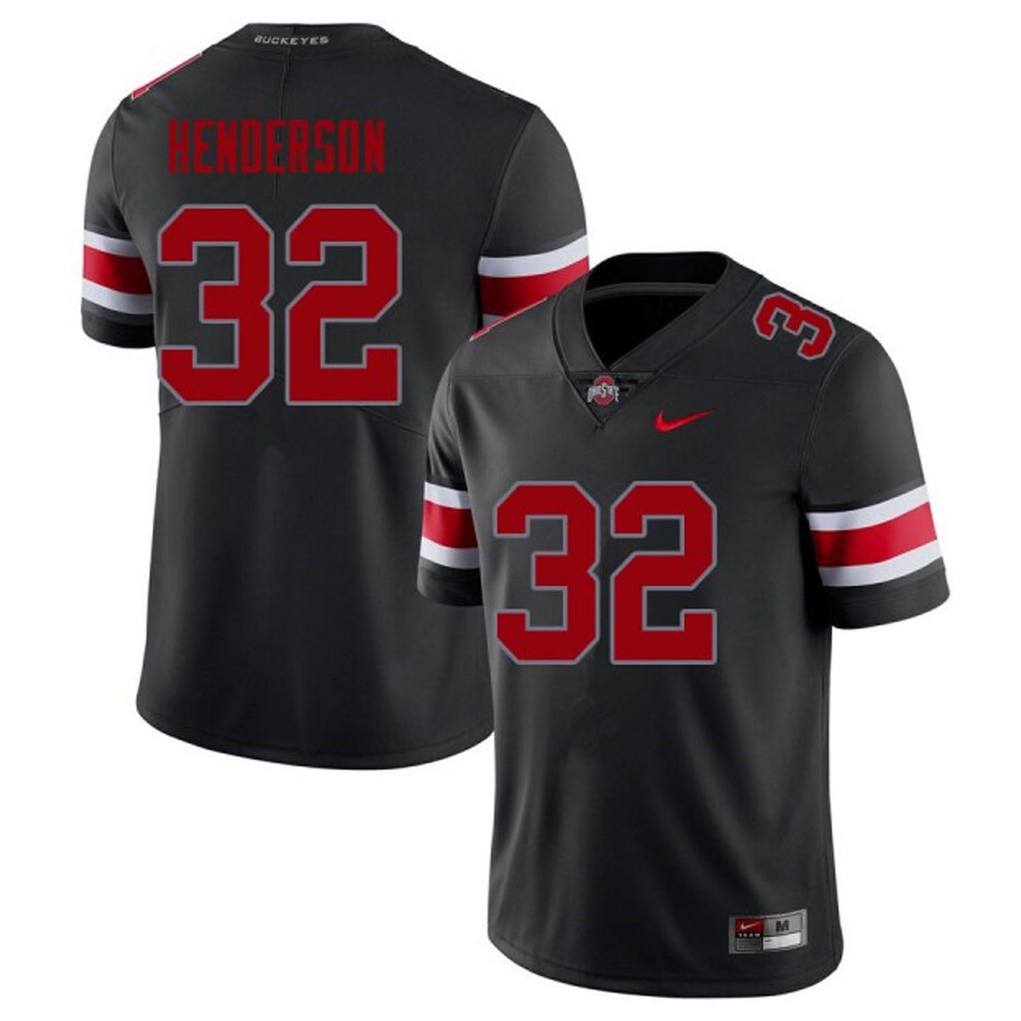 NCAAF TreVeyon Henderson Ohio State Buckeyes 32 Jersey