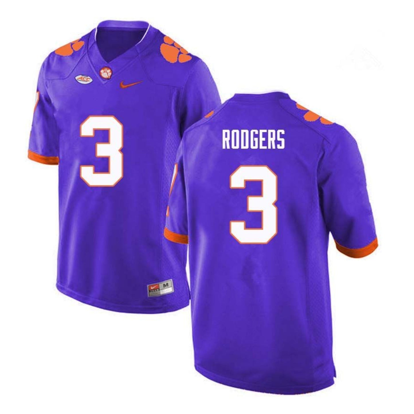 NCAAF Amari Rodgers Clemson Tigers 3 Jersey