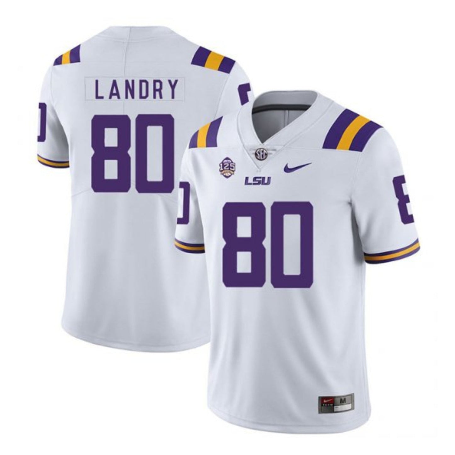 NCAAF Jarvis Landry LSU Tigers 80 Jersey