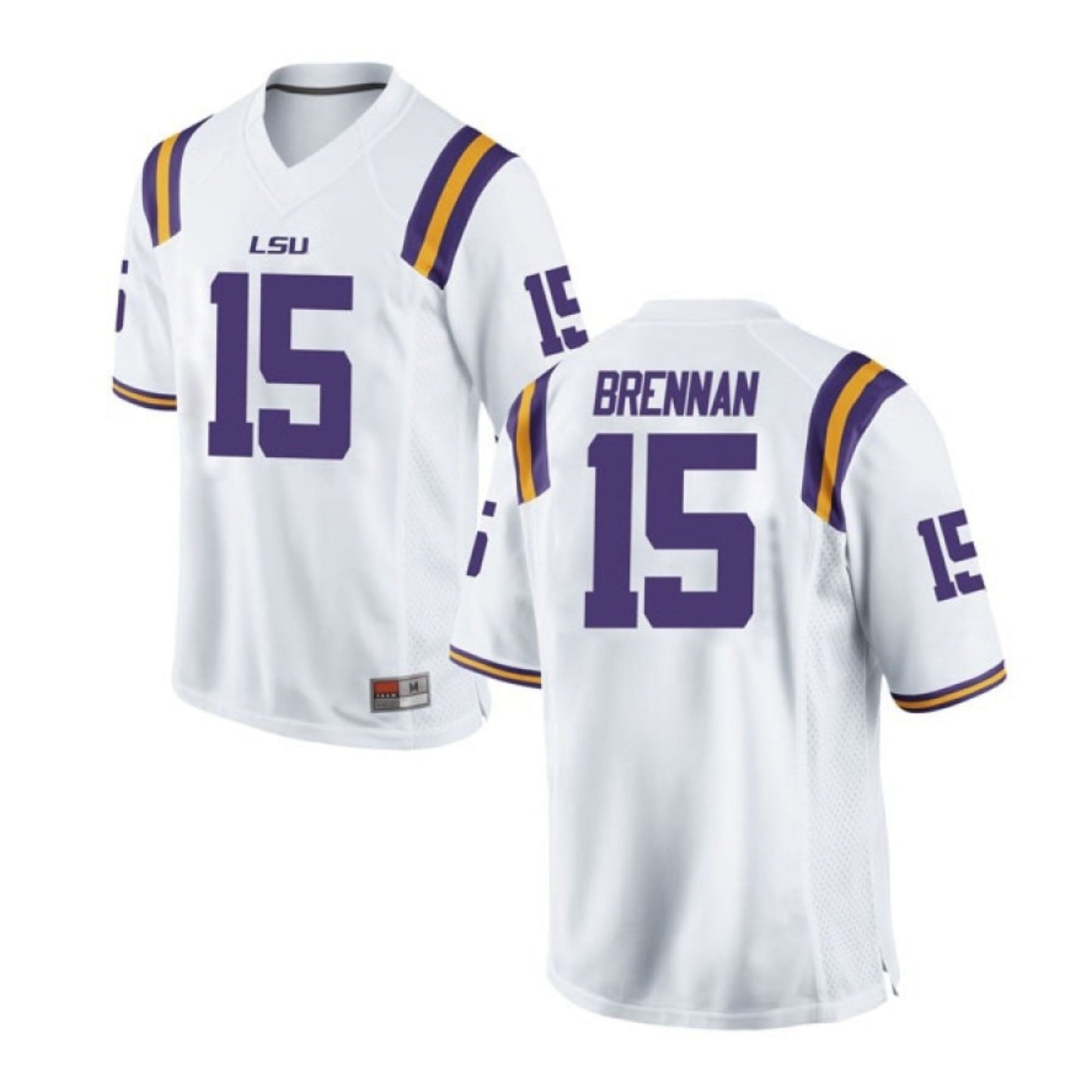 NCAAF Myles Brennan LSU Tigers 15 Jersey