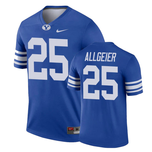 NCAAF Tyler Allgeier BYU Cougars 25 Jersey