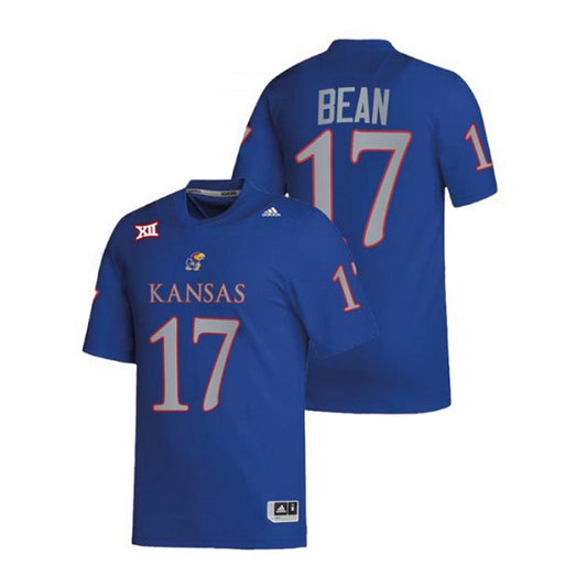 NCAA Jason Bean Kansas Jayhawks 17 Jersey