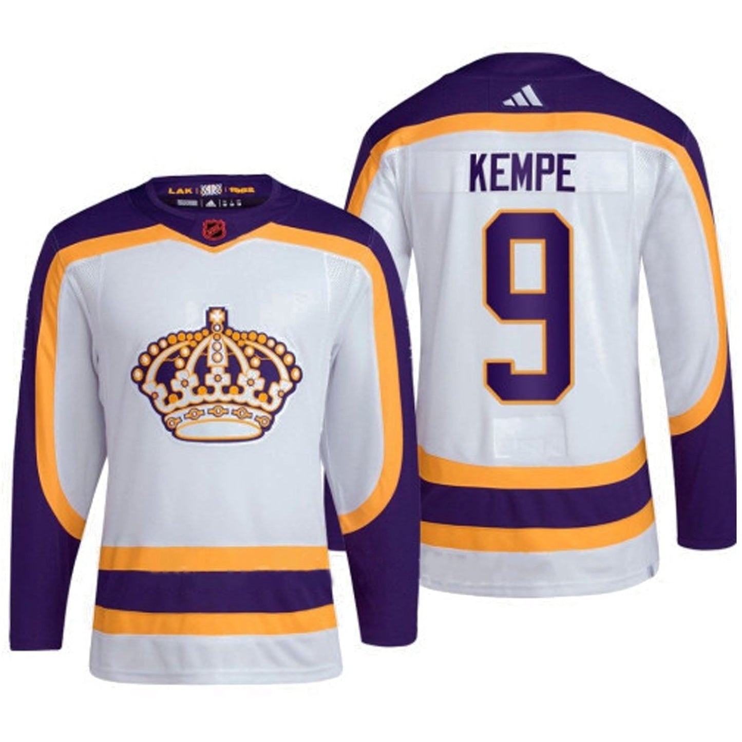 NHL Adrian Kempe La Kings 9 Jersey