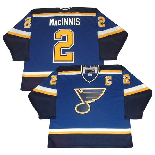 NHL Al MacInnis St. Louis Blues 2 Jersey