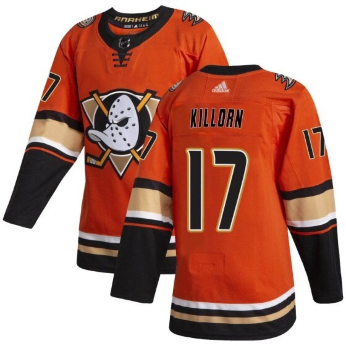 NHL Alex Killorn Anaheim Ducks 17 Jersey