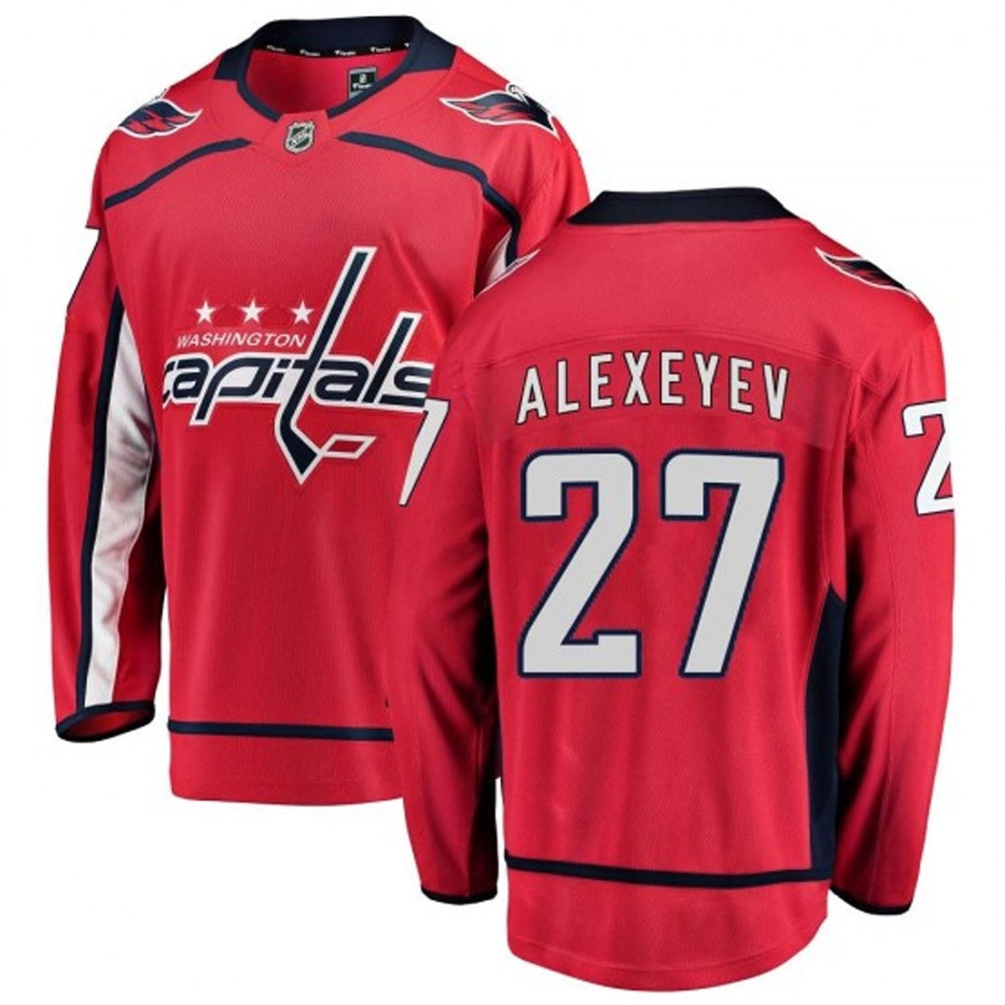 NHL Alexander Alexeyev Washington Capitals 27 Jersey