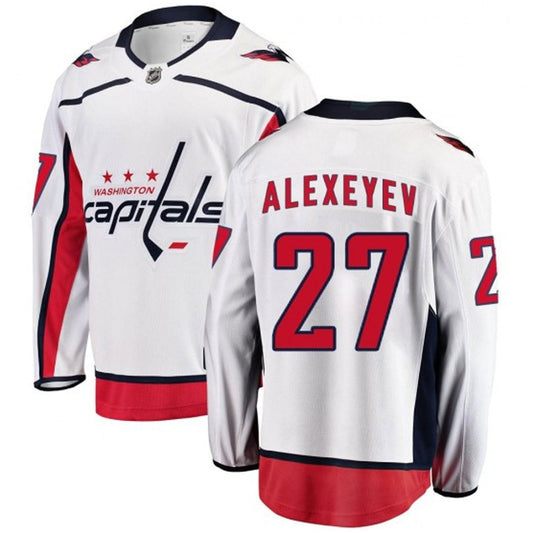 NHL Alexander Alexeyev Washington Capitals 27 Jersey