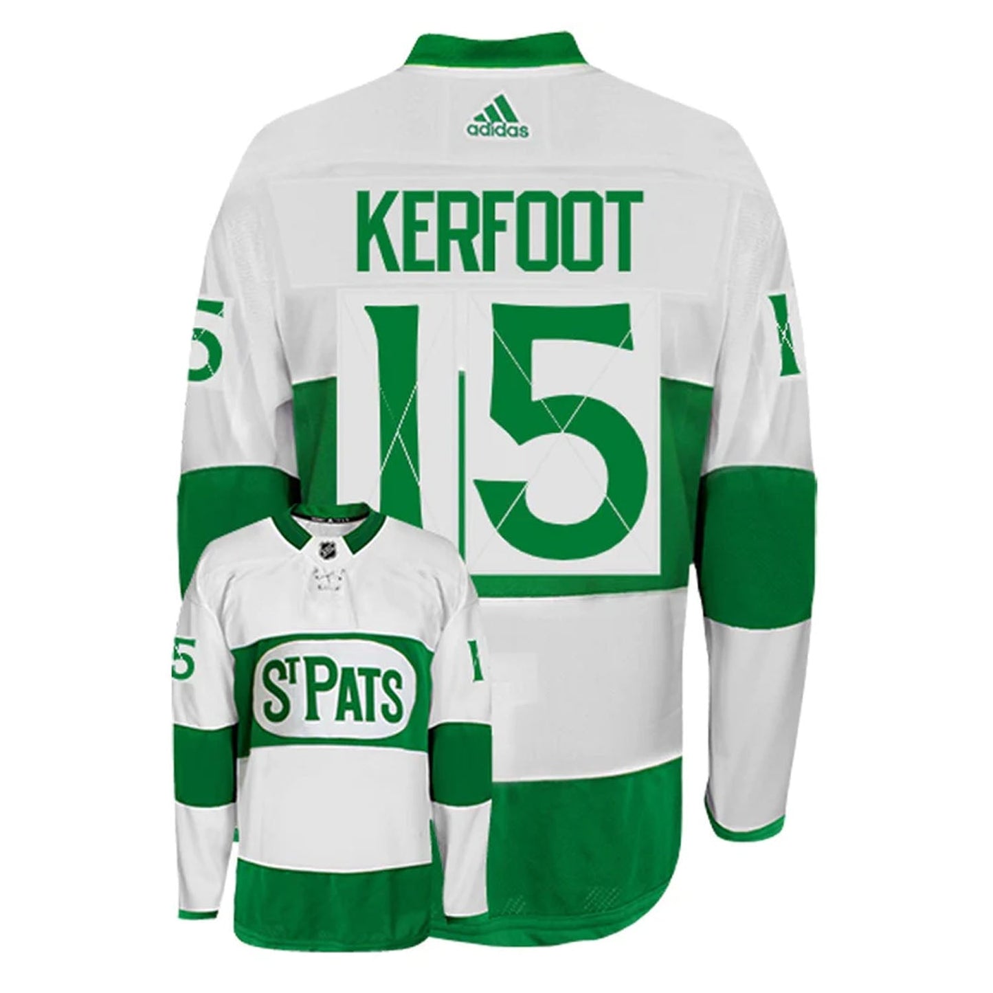 NHL Alexander Kerfoot Toronto Maple Leafs 15 Jersey