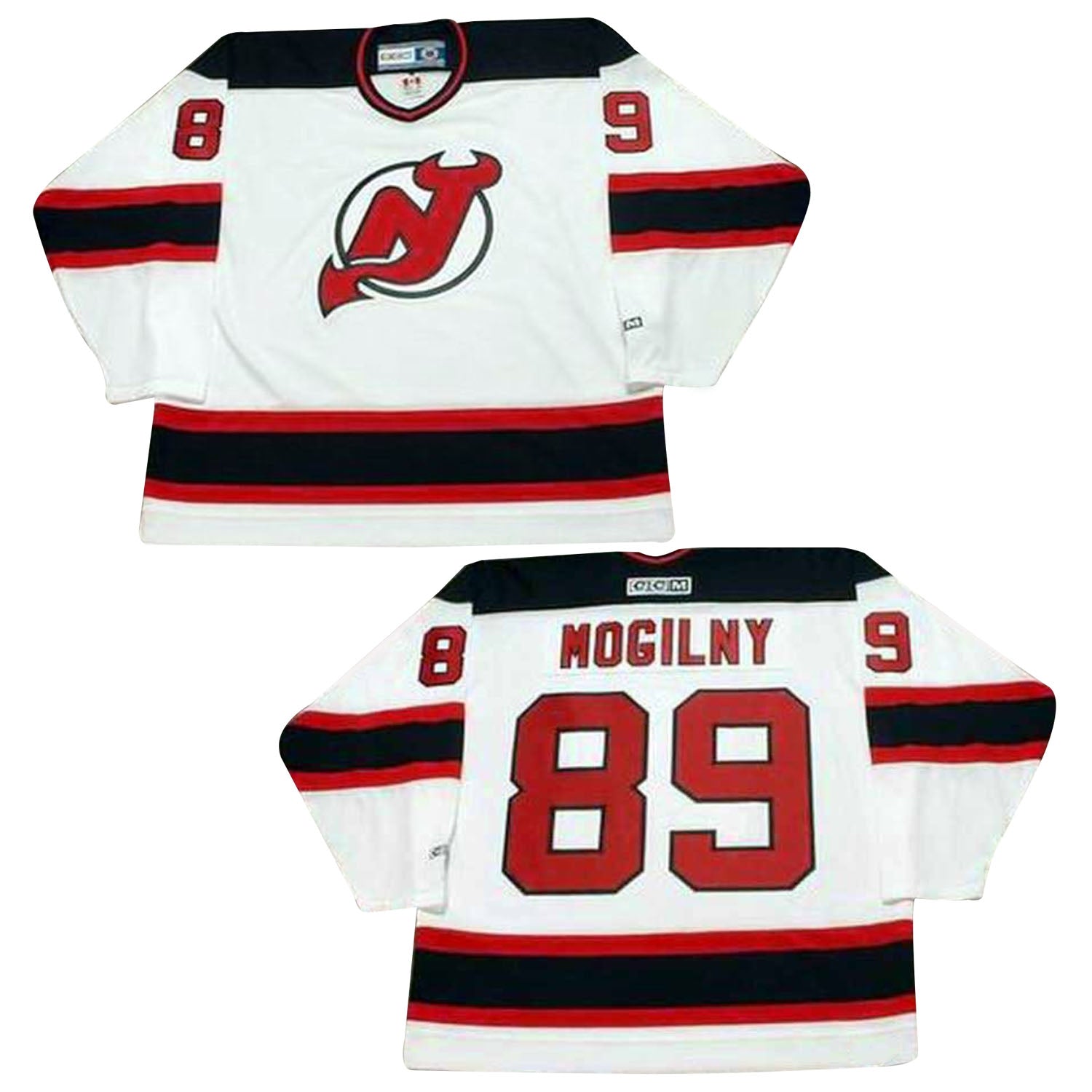 NHL Alexander Mogilny New Jersey Devils 89 Jersey The Jersey King