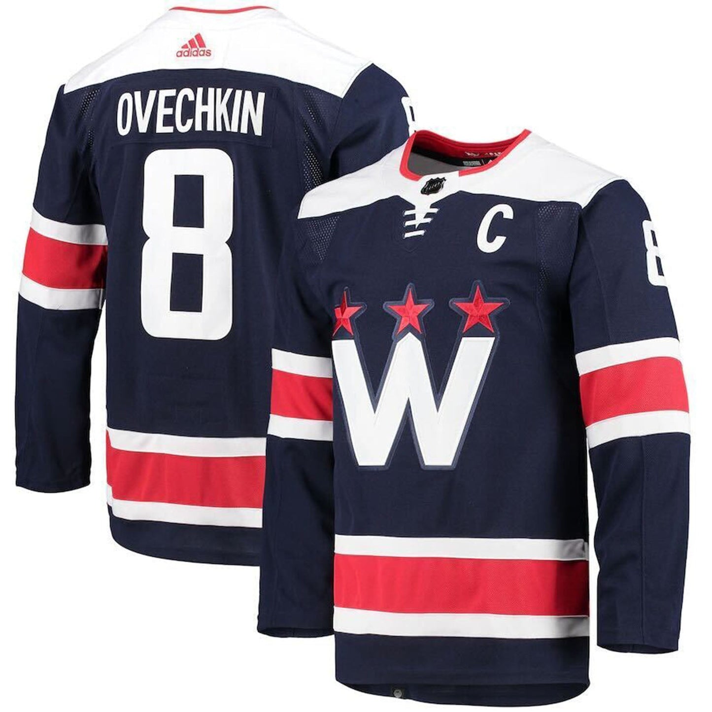 NHL Alexander Ovechkin Washington Capitals 8 Jersey