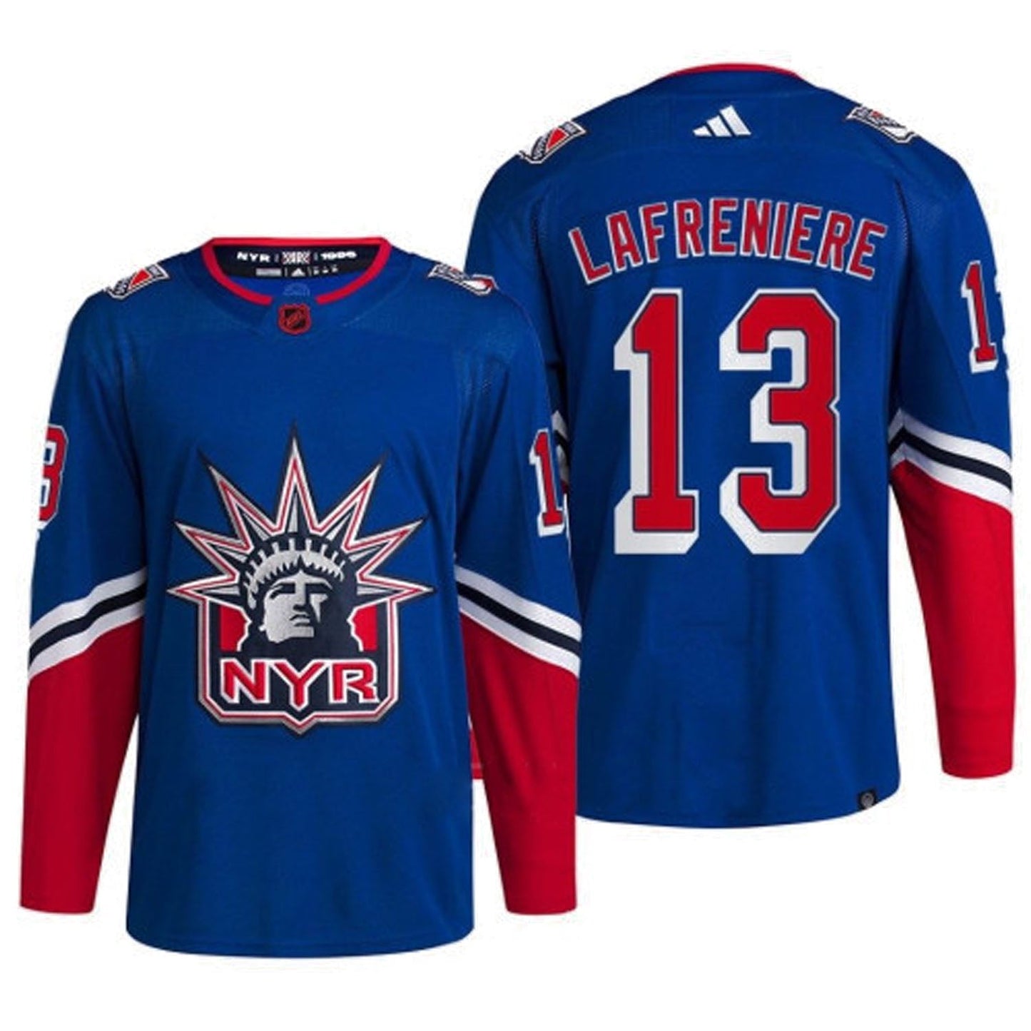 NHL Alexis Lafreniere New York Rangers 13 Jersey