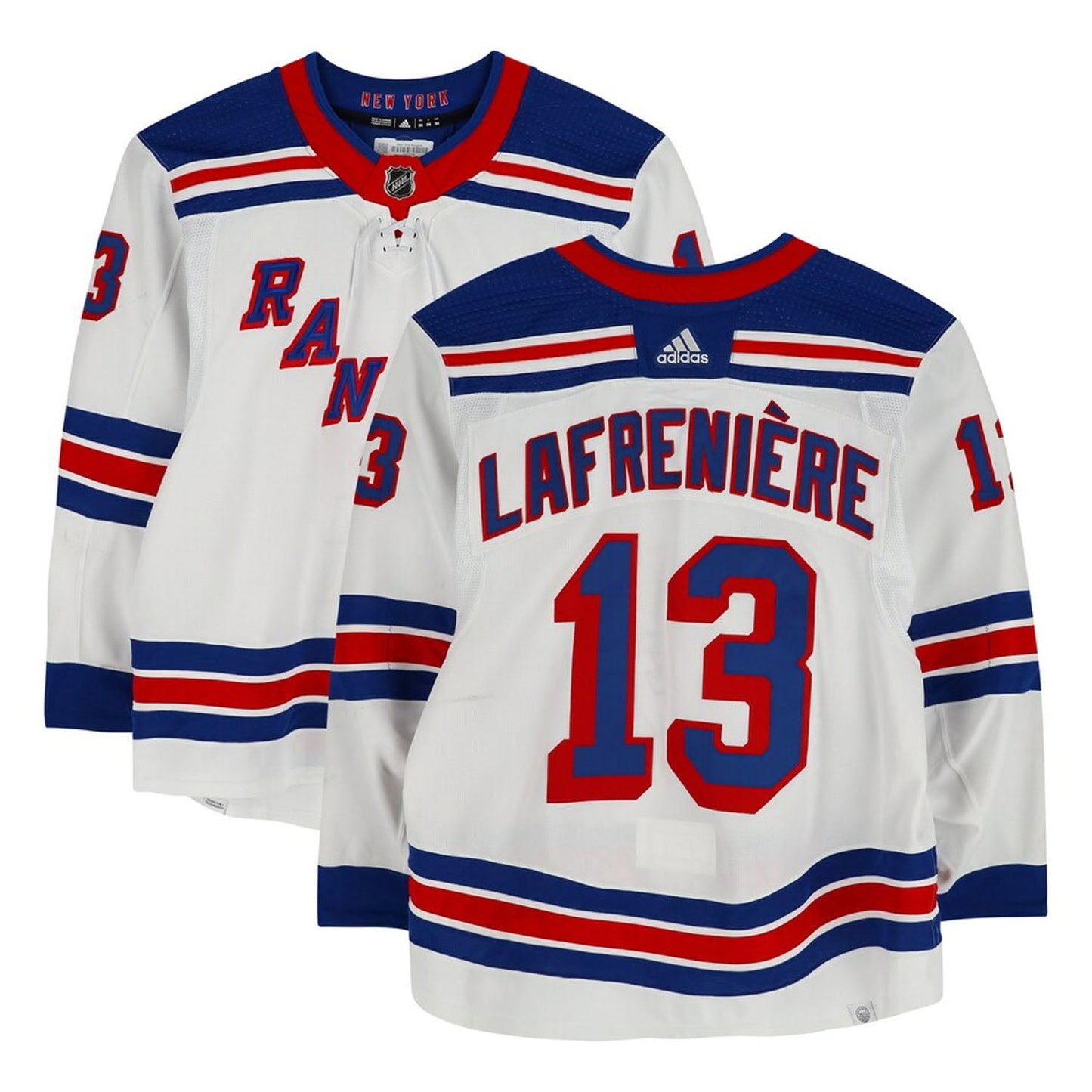 NHL Alexis Lafreniere New York Rangers 13 Jersey