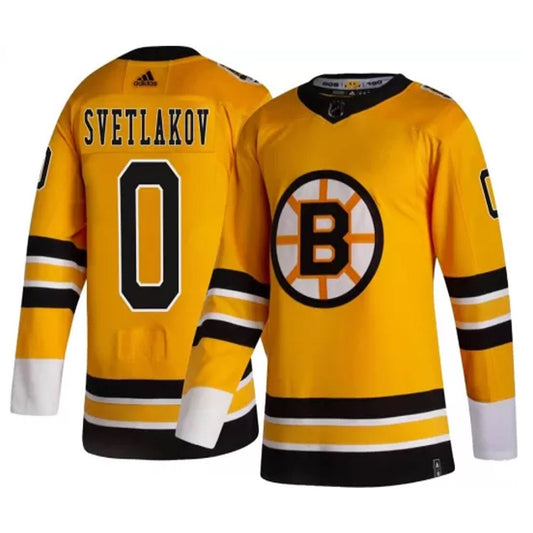 NHL Andrei Svetlakov Boston Bruins 0 Jersey