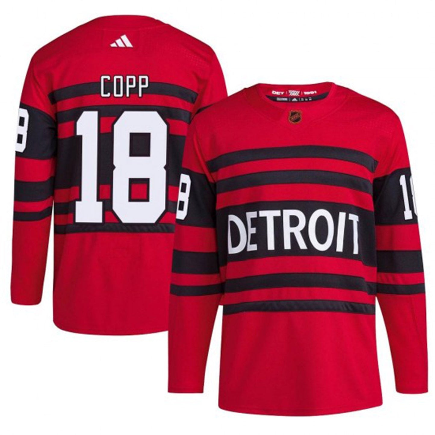 NHL Andrew Copp Detroit Red Wings 18 Jersey