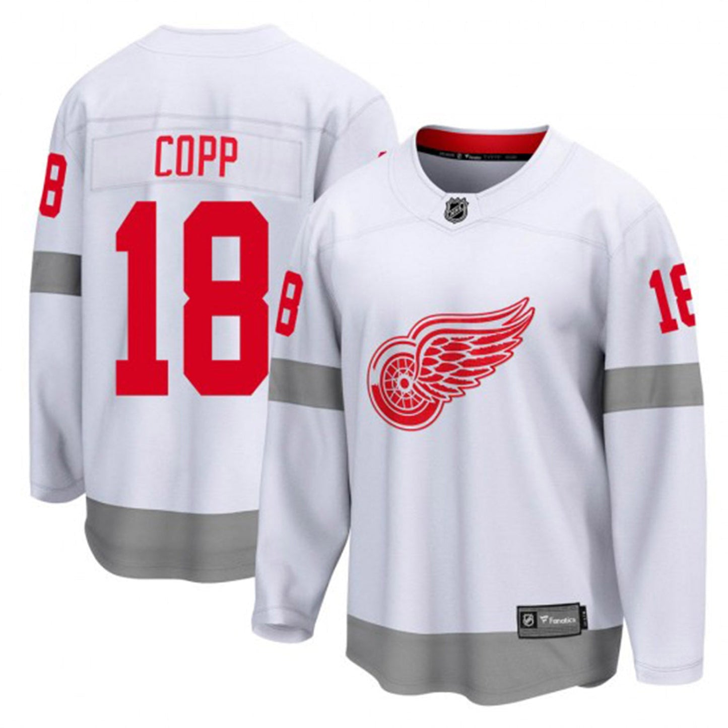 NHL Andrew Copp Detroit Red Wings 18 Jersey