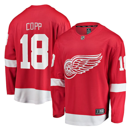 NHL Andrew Copp Detroit Red Wings 18 Jersey