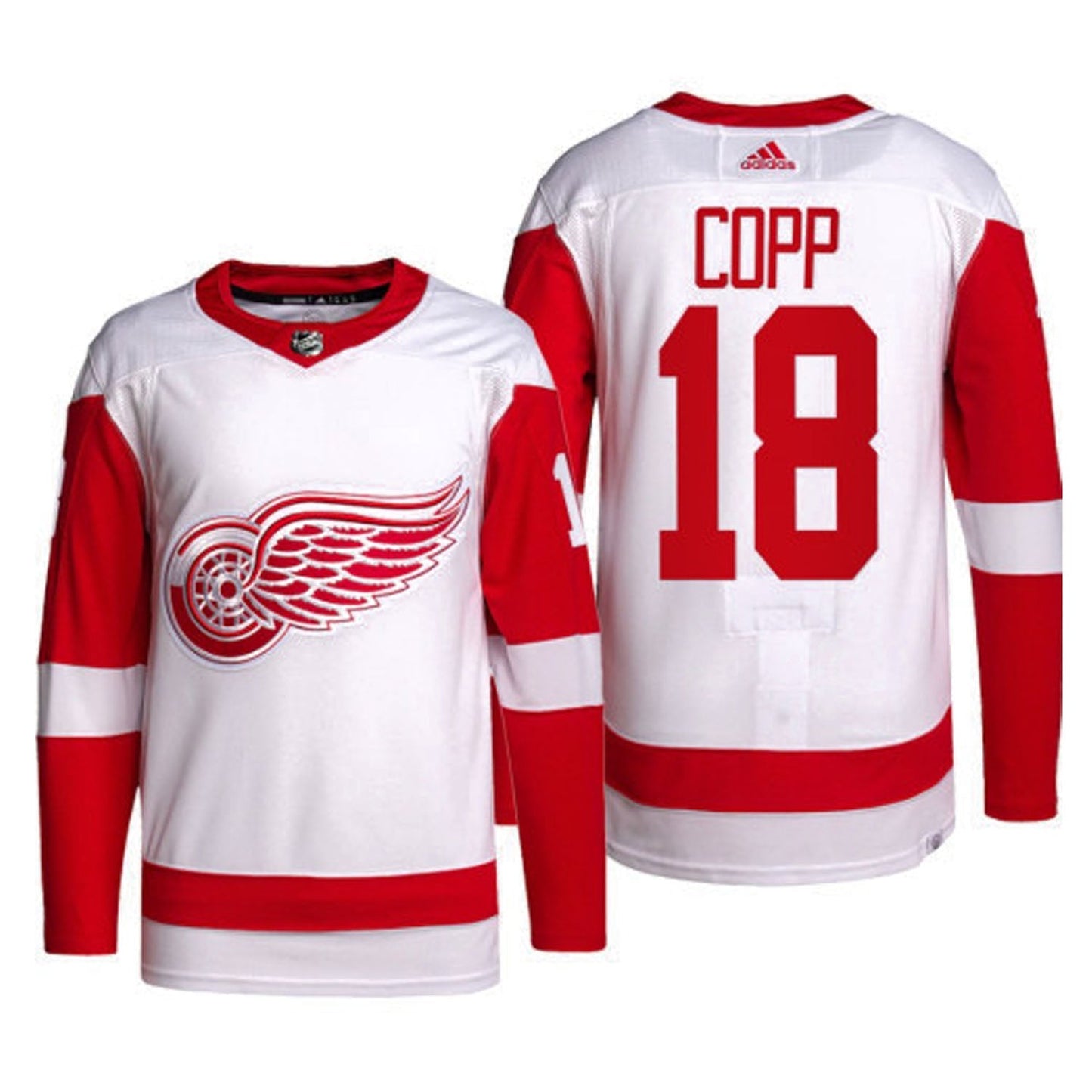 NHL Andrew Copp Detroit Red Wings 18 Jersey