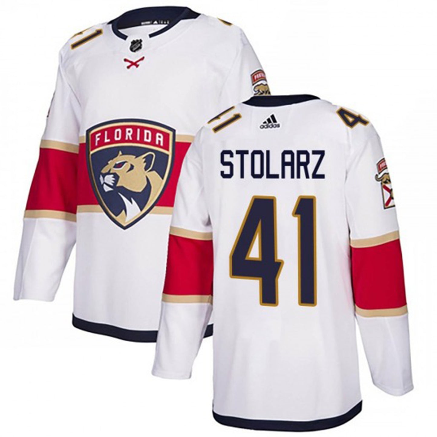 NHL Anthony Stolarz Florida Panthers 41 Jersey