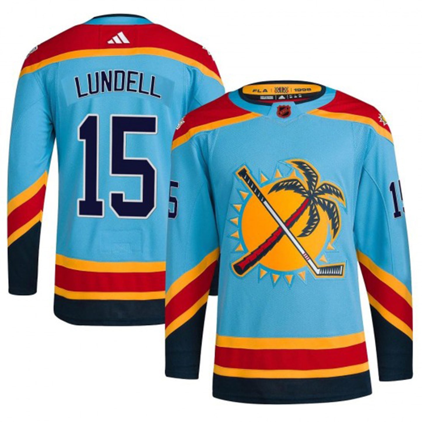 NHL Anton Lundell Florida Panthers 15 Jersey