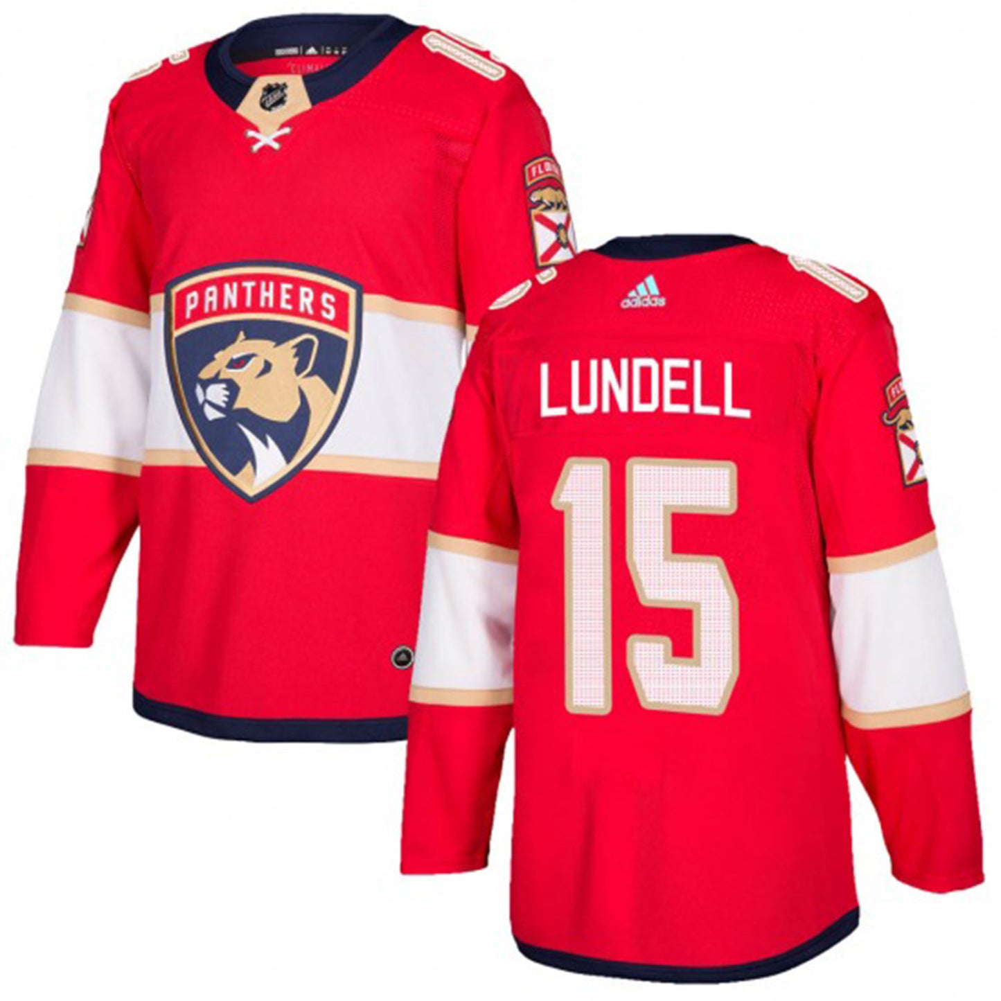 NHL Anton Lundell Florida Panthers 15 Jersey