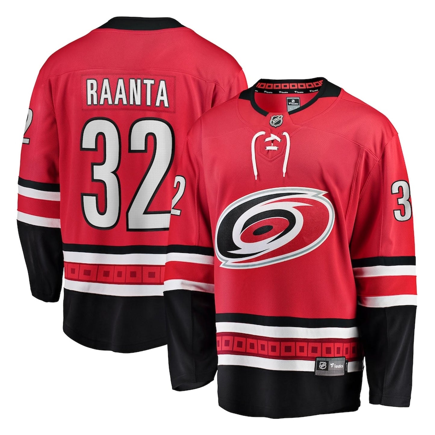 NHL Antti Raanta Carolina Hurricanes 32 Jersey