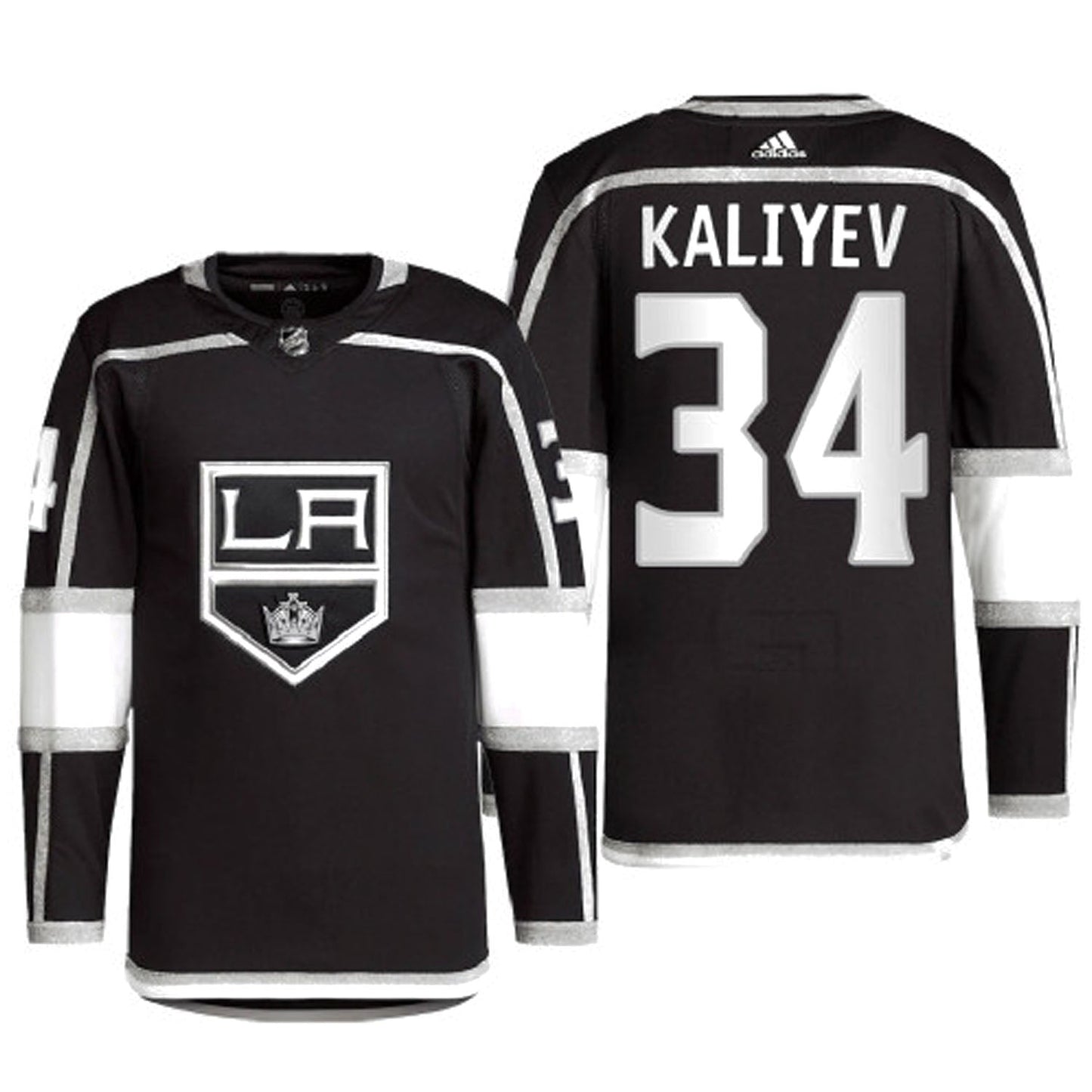 NHL Arthur Kaliyev La Kings 34 Jersey