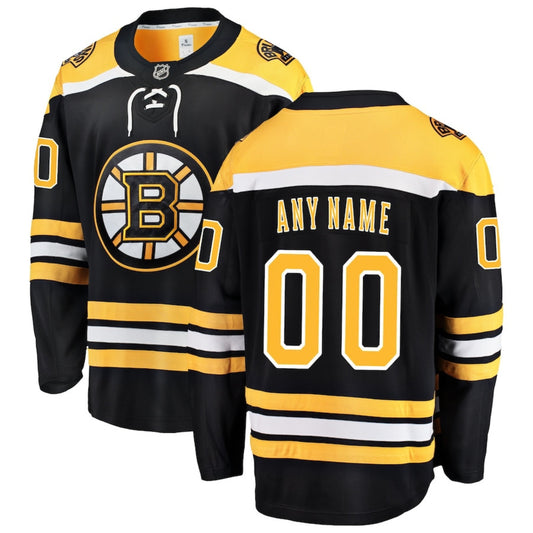 NHL Bostin Bruins Custom Jersey