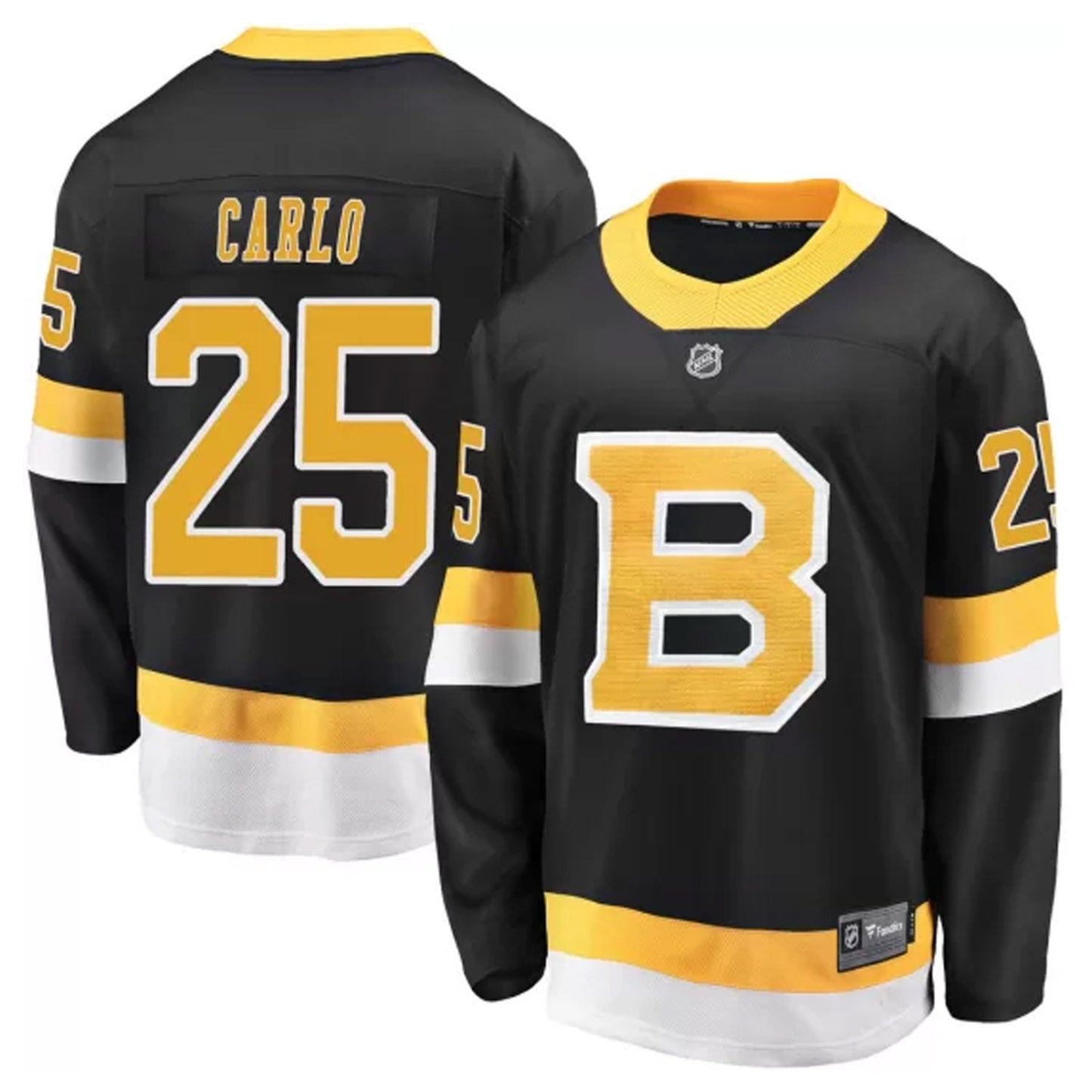 NHL Brandon Carlo Boston Bruins 25 Jersey