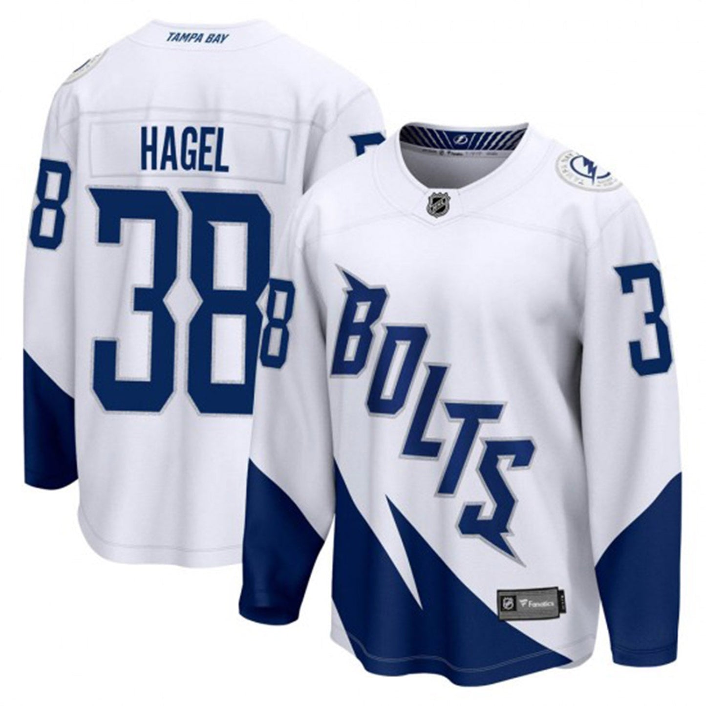 NHL Brandon Hagel Tampa Bay Lightning 38 Jersey