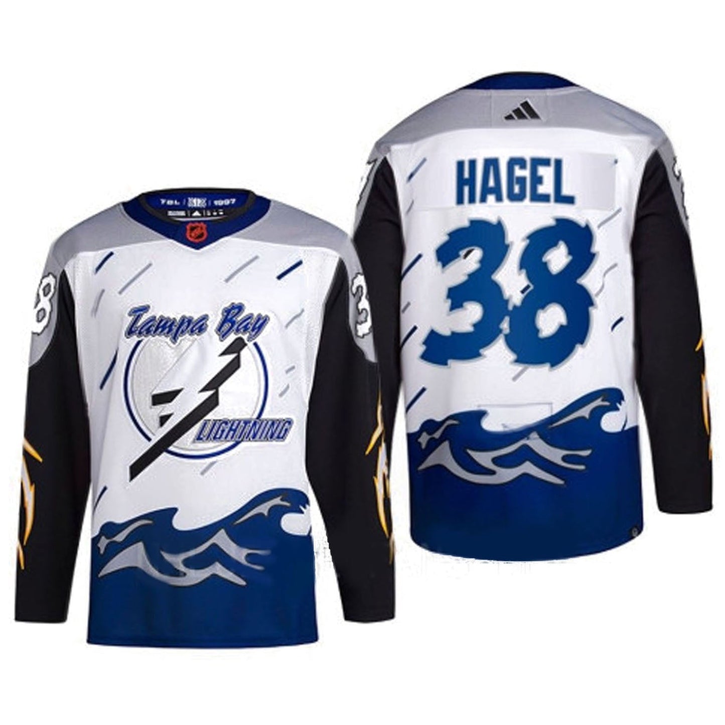 NHL Brandon Hagel Tampa Bay Lightning 38 Jersey