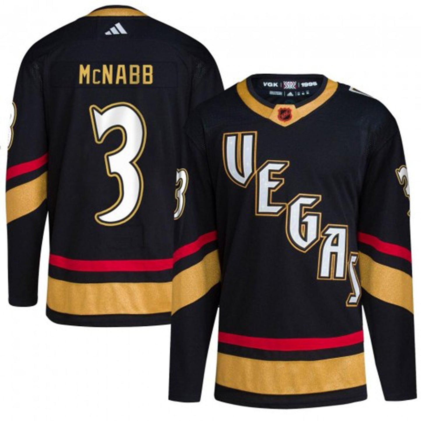 NHL Brayden McNabb Vegas Golden Knights 3 Jersey