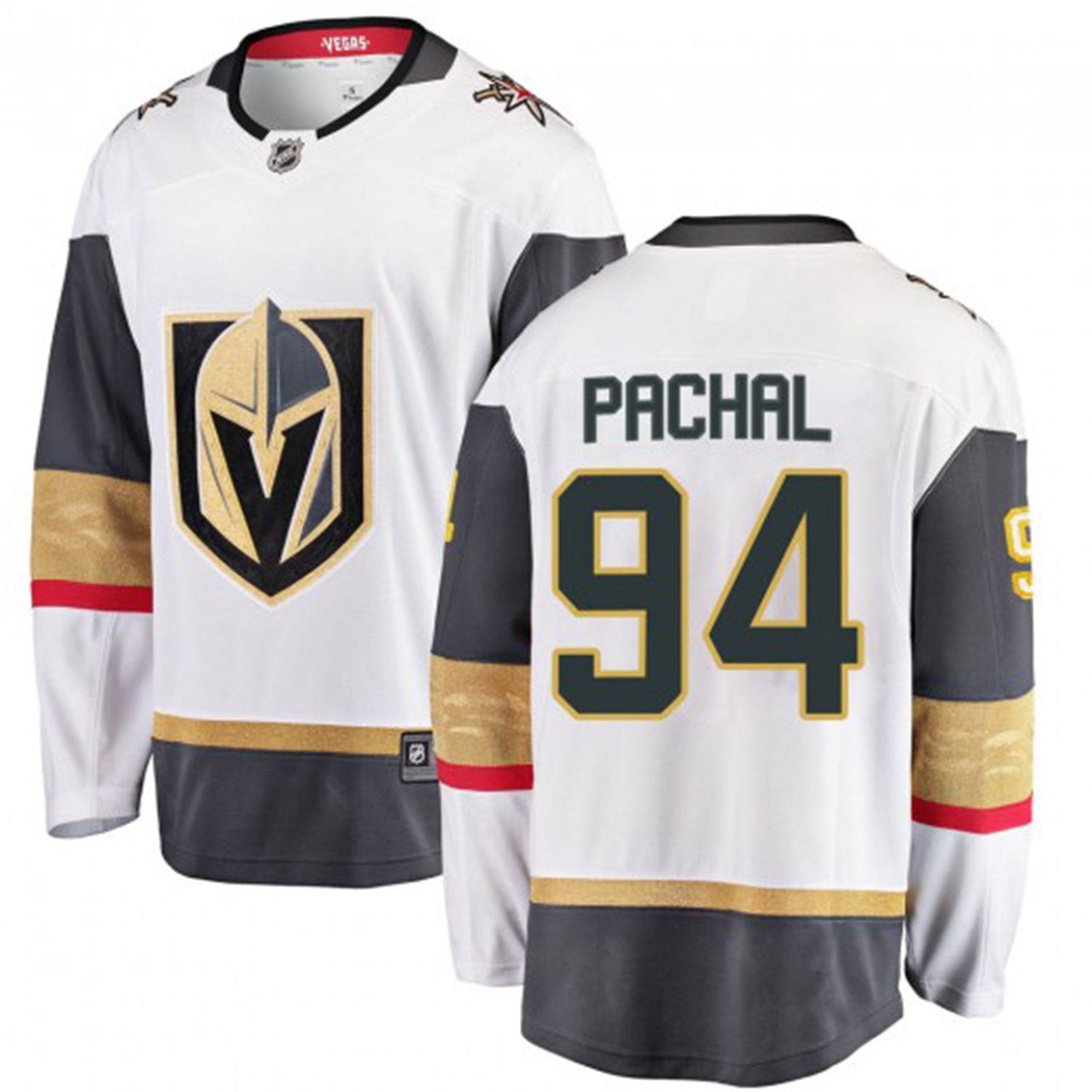 NHL Brayden Pachal Vegas Golden Knights 94 Jersey