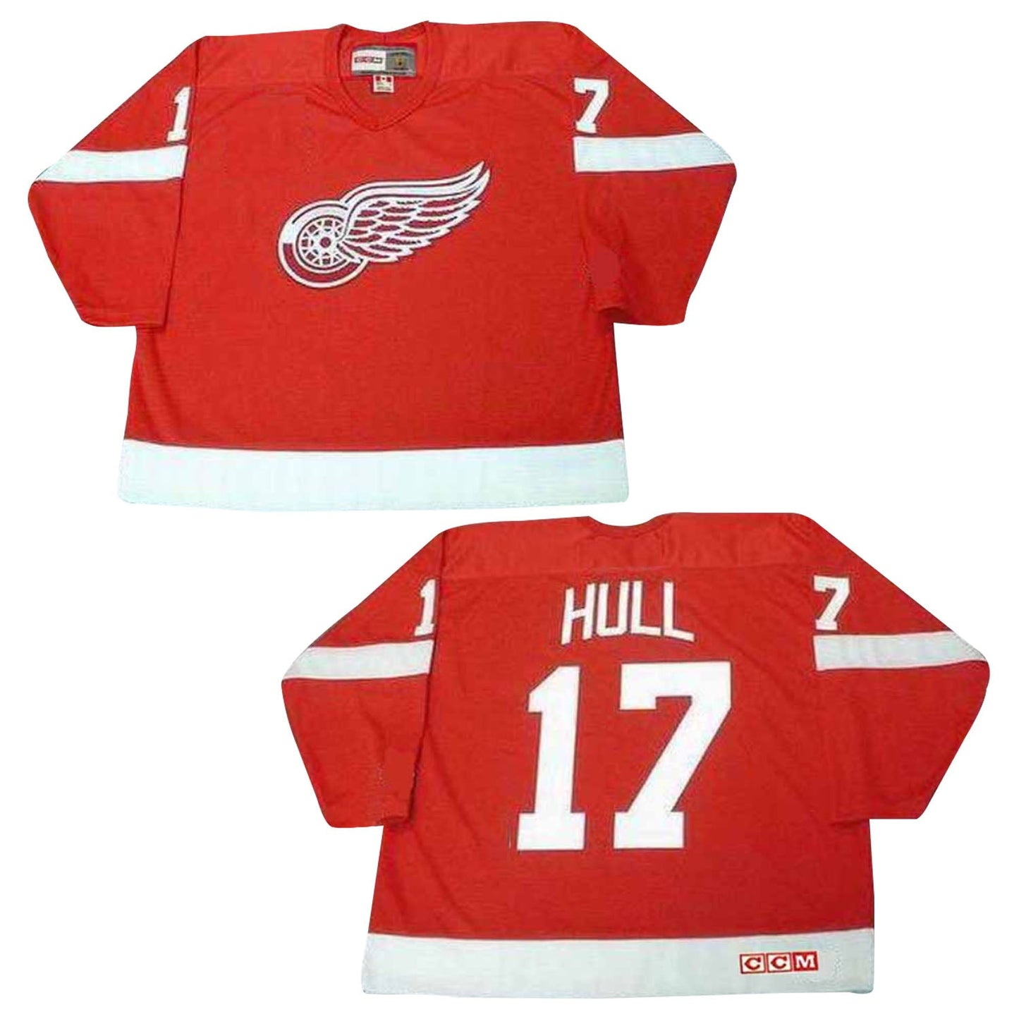 NHL Brett Hull Detroit Red Wings 17 Jersey