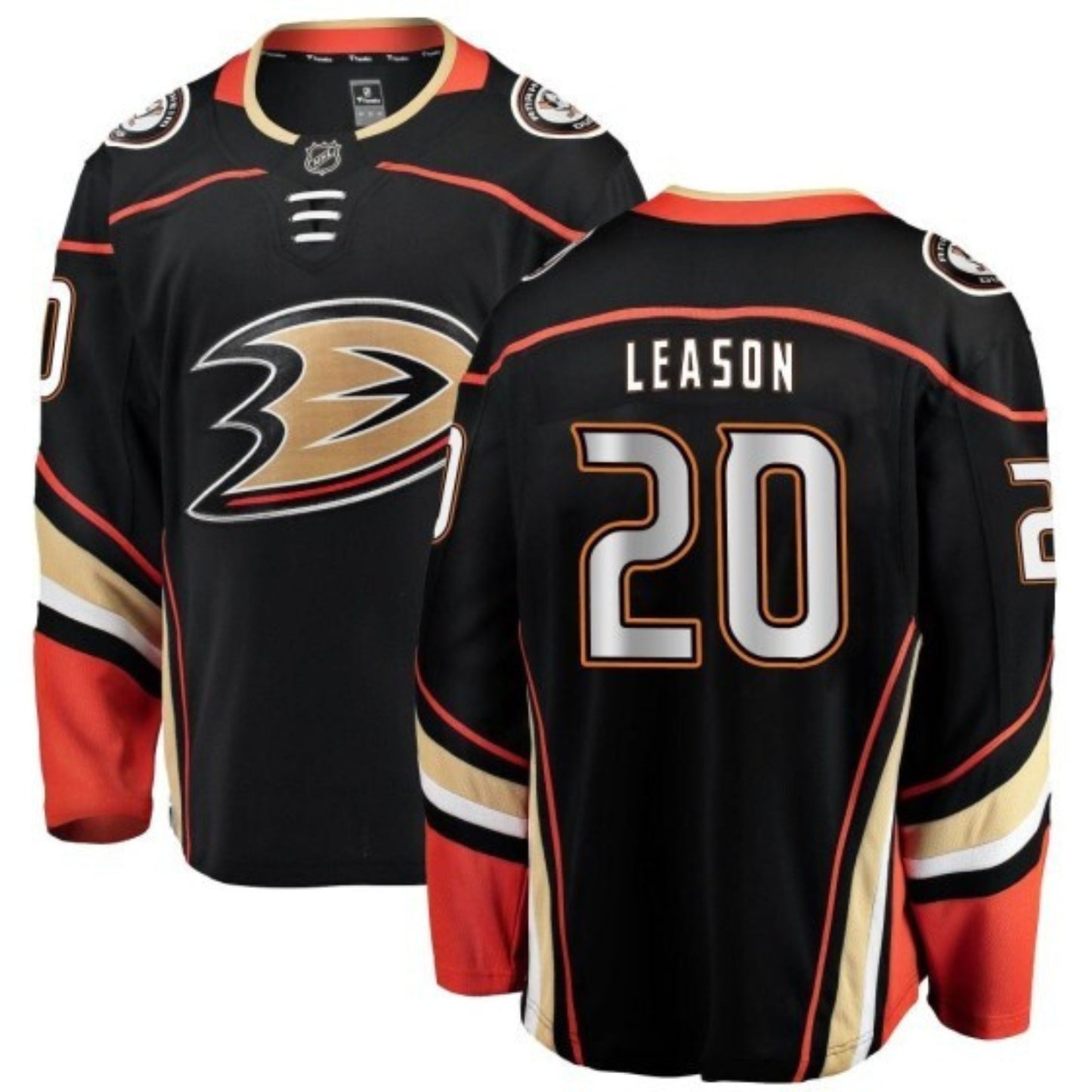 NHL Brett Leason Anaheim Ducks 20 Jersey