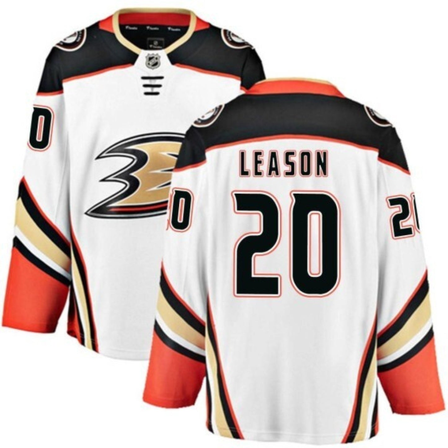 NHL Brett Leason Anaheim Ducks 20 Jersey