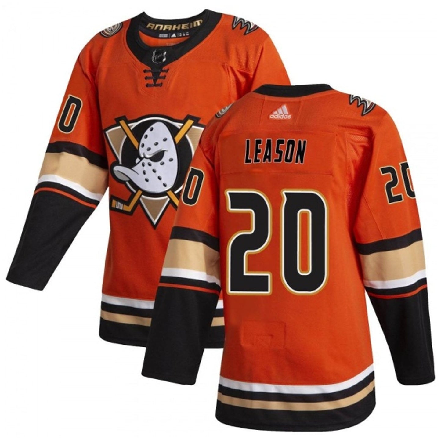 NHL  Brett Leason Anaheim Ducks 20 Jersey