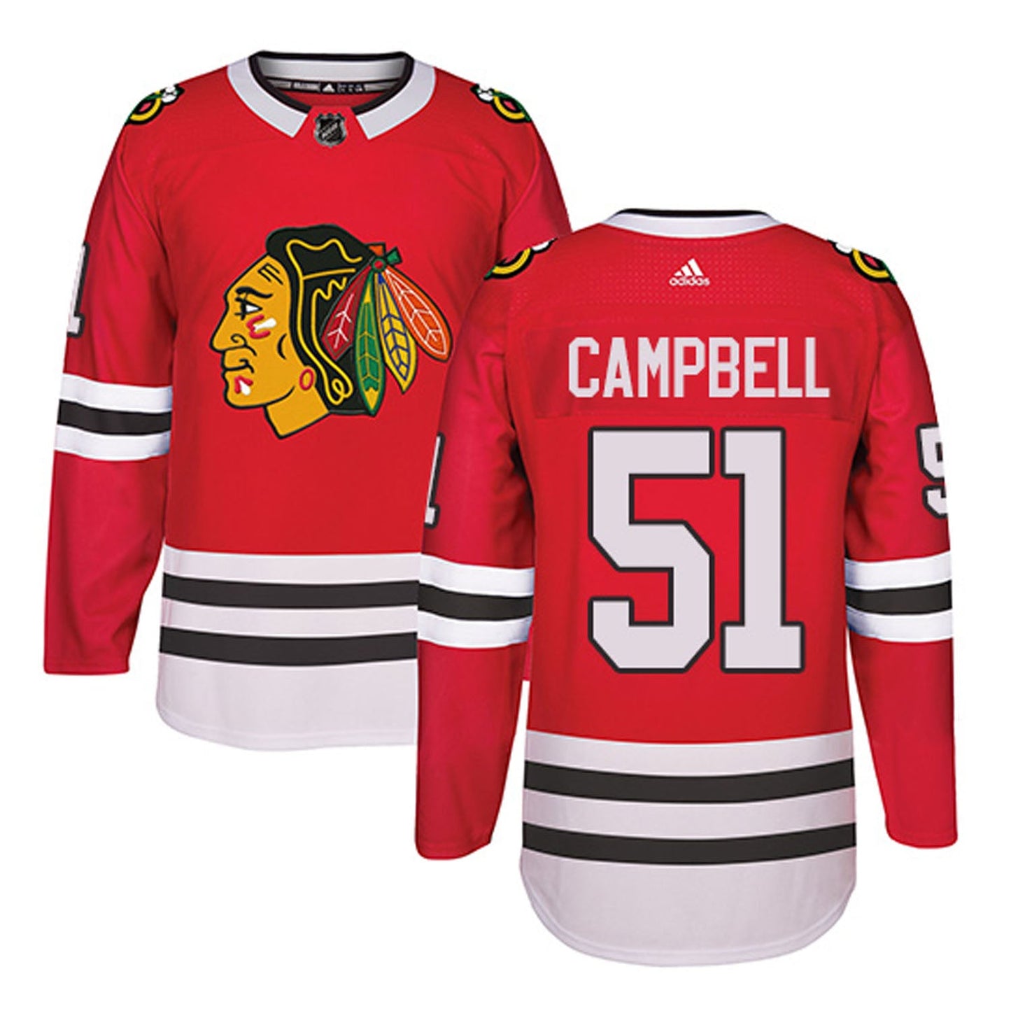 NHL Brian Campbell Chicago Blackawks 51 Jersey