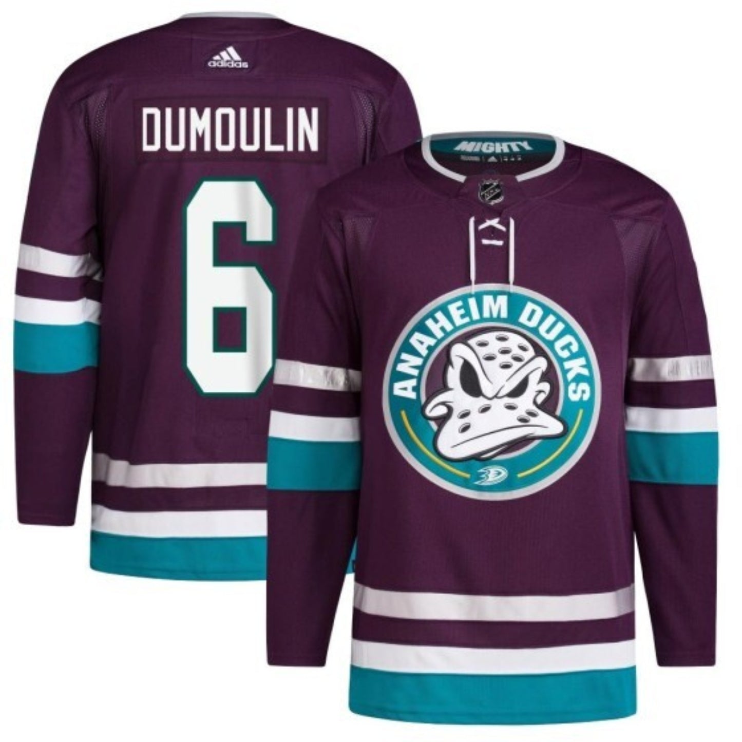 NHL Brian Dumoulin Anaheim Ducks 6 Jersey