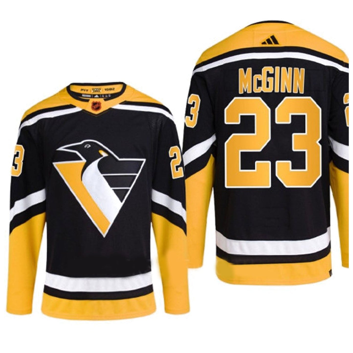 NHL Brock McGinn Pittsburgh Penguins 23 Jersey