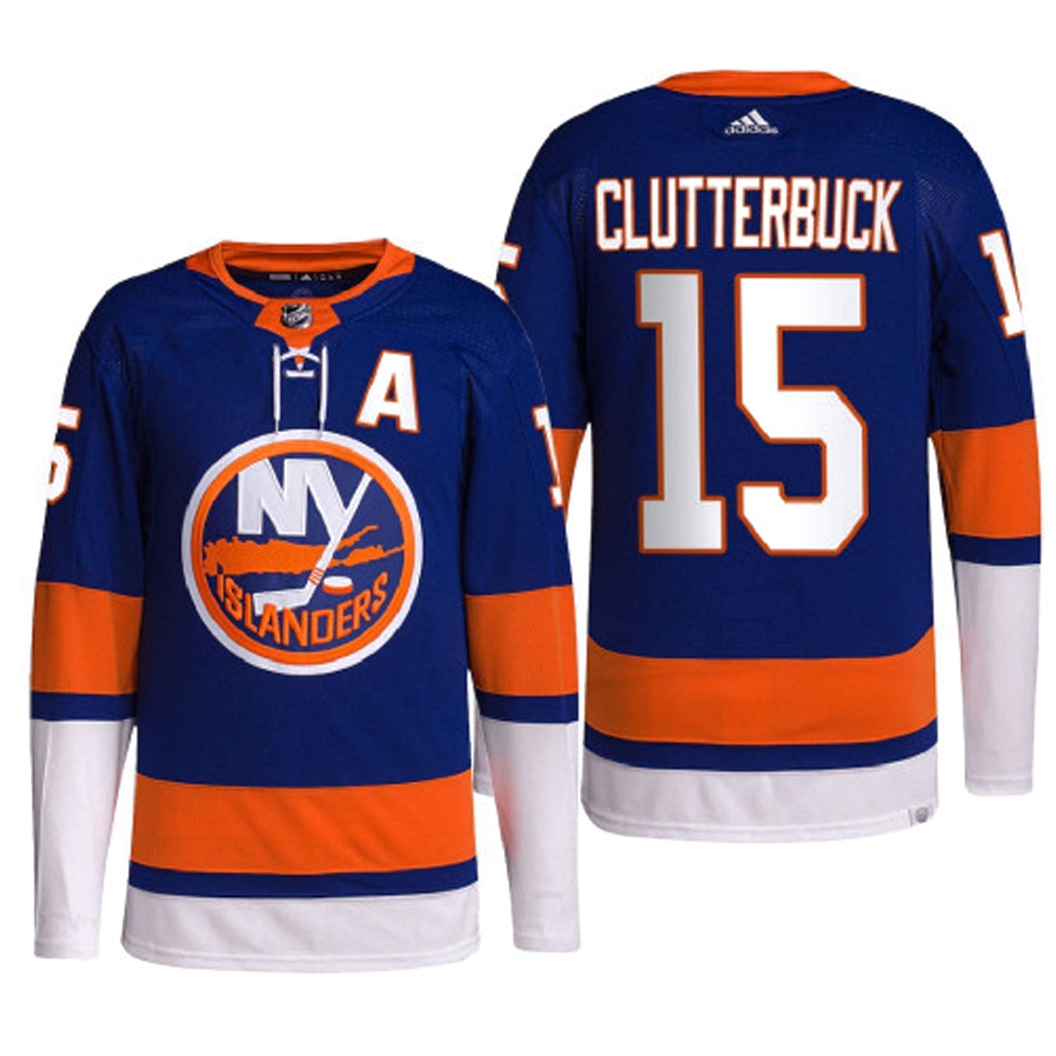 NHL Cal Clutterbuck New York Islanders 15 Jersey The Jersey King