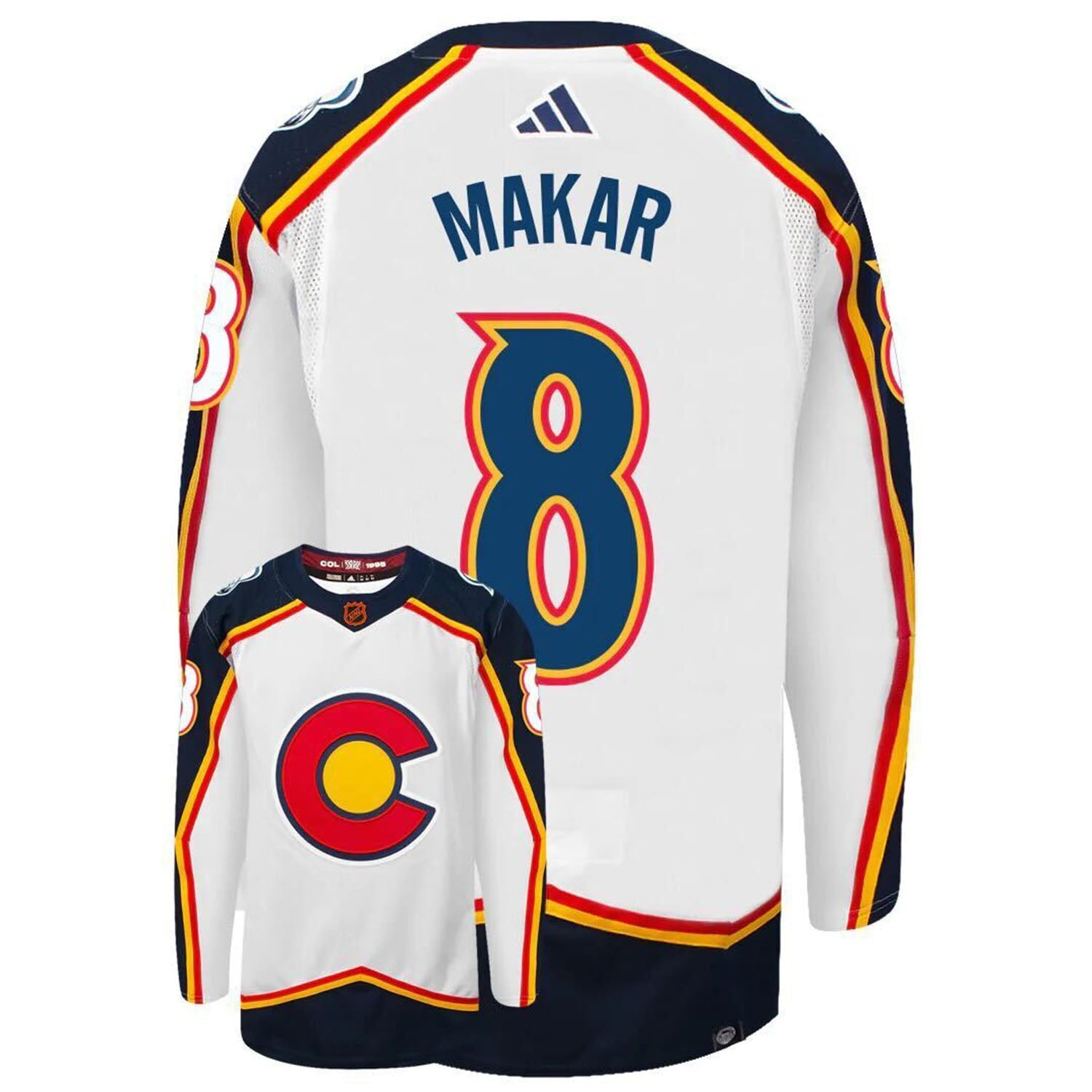 Cale Makar Colorado Avalanche Blue buy Jersey #8 Stanley Cup Champions 3XL - 56