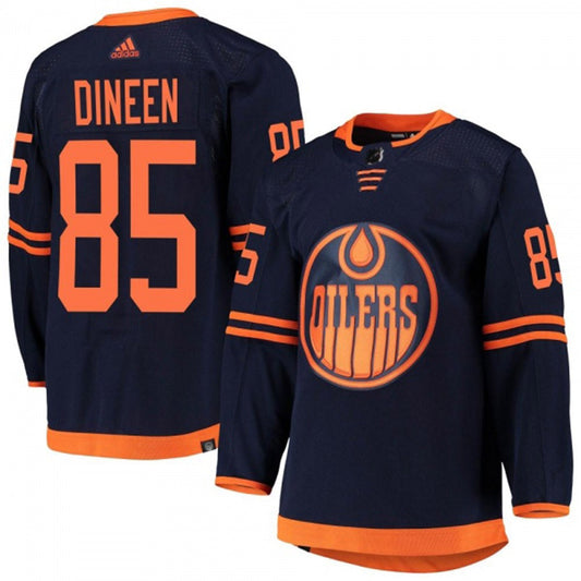 NHL Cam Dineen Edmonton Oilers 85 Jersey