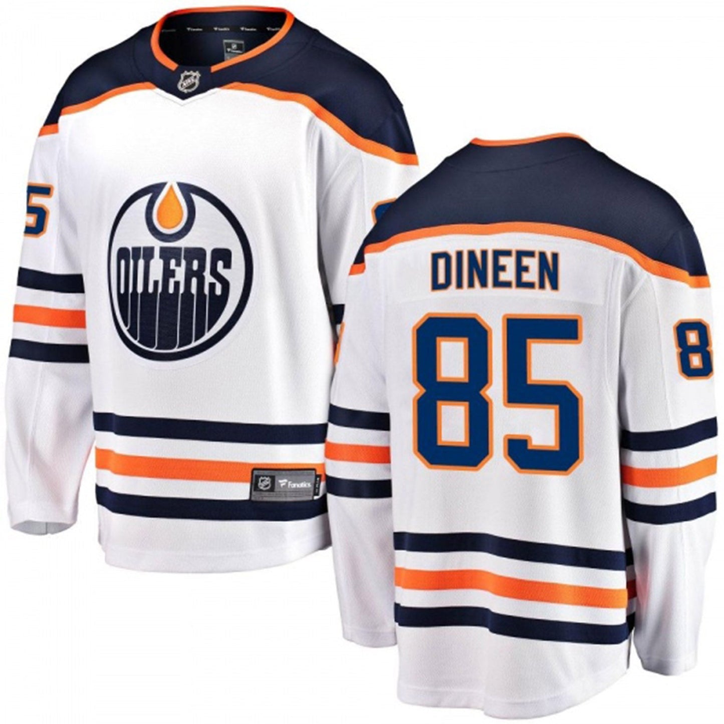 NHL Cam Dineen Edmonton Oilers 85 Jersey