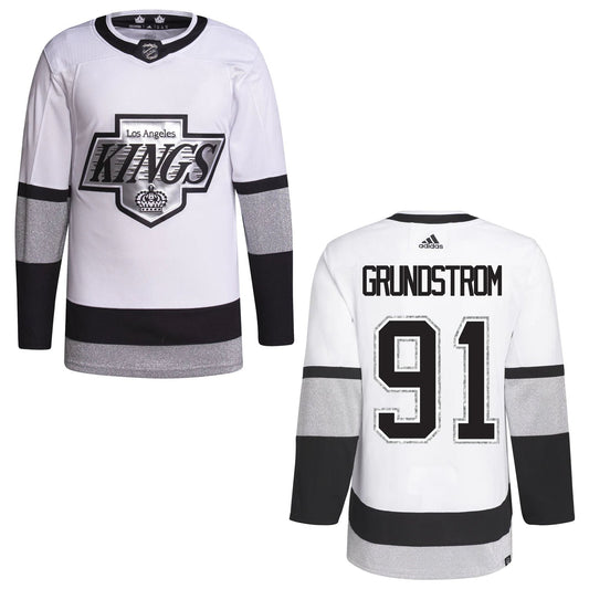 NHL Carl Grundstrom La Kings 91 Jersey